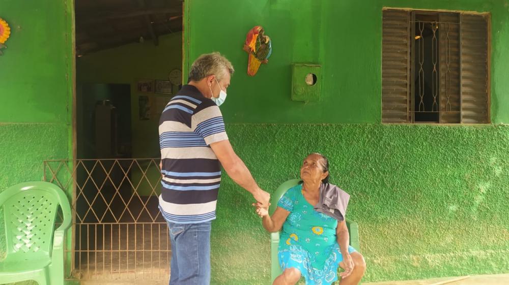 Prefeito Edilson Capote visita comunidades da zona rural de Barras PI