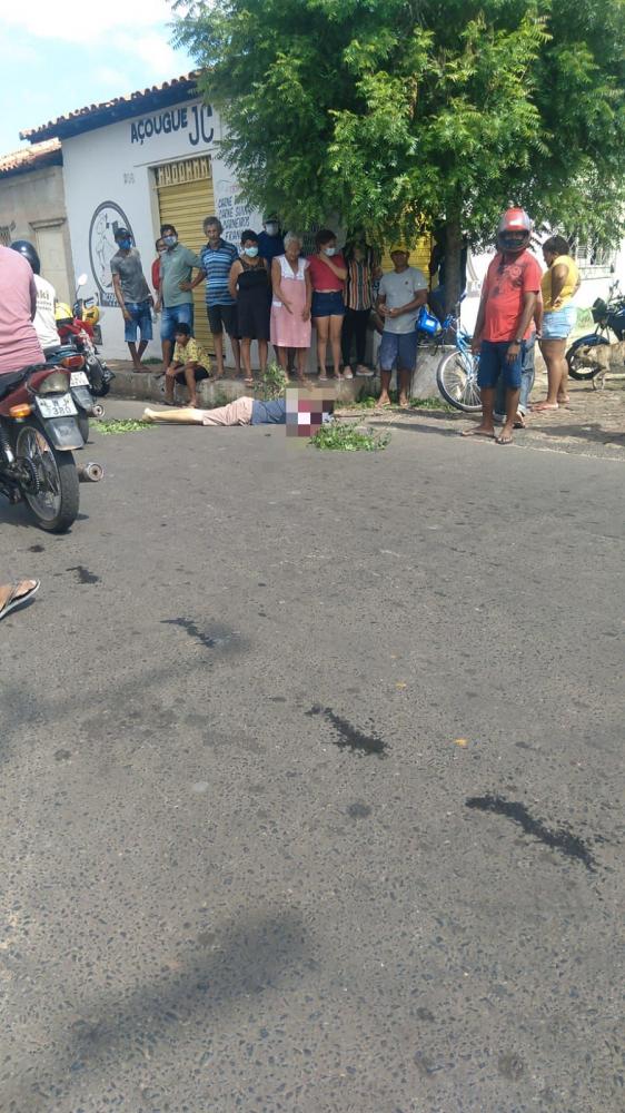 Homem morre após cair de bicicleta no Centro de Campo Maior