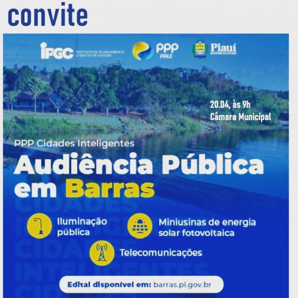 Parceria Público Privada fará Barras PI se destacar no setor de iluminação pública