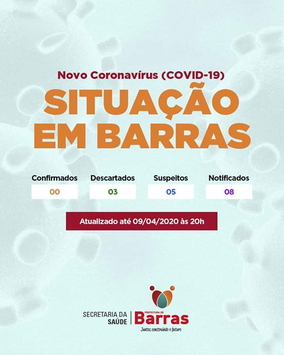 Barras PI: Dados oficiais atualizados sem alteração 