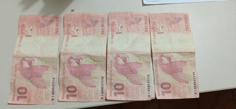 Adolescentes são apreendidos após compras com notas falsas de dinheiro em Paulistana