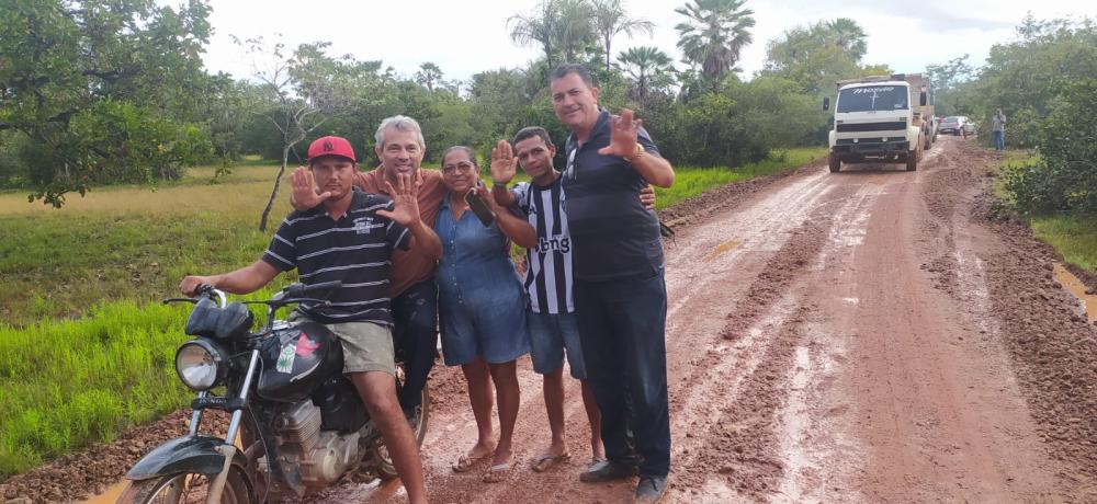 Plano de Governo Edilson Capote começa a ser implementado em Barras PI com a força Tarefa para construir e reformar estradas vicinais