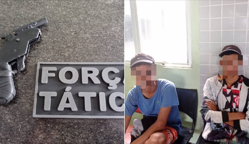 Presa dupla que assaltava moto na região de Barras, Boa Hora, Cabeceiras do Piauí