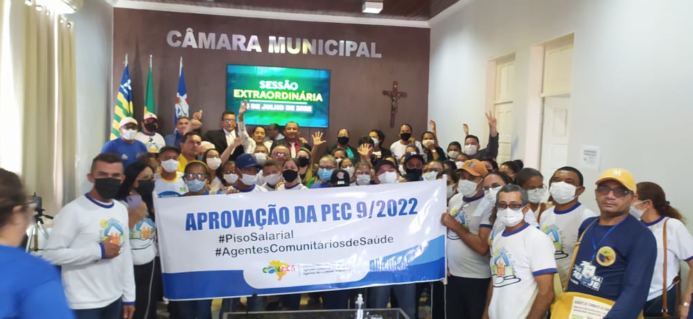 Prefeito Edilson Capote sanciona lei que estabelece reajuste salarial dos Agentes Comunitários de Saúde e de Combate a Endemias