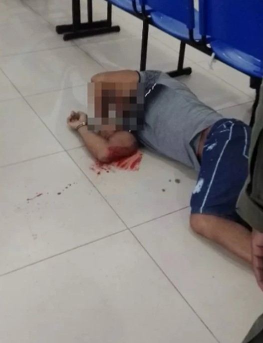 Suspeito de espancar esposa invade hospital armado e é baleado por policiais no Piauí