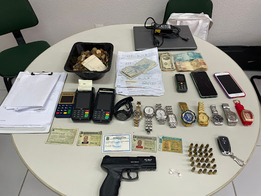 Operação 'Blackout': criminosos presos usavam hamburgueria para vender drogas por delivery no PI