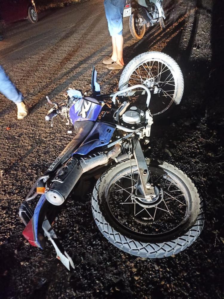 Colisão entre motos deixa dois homens mortos e uma mulher ferida entre Jatobá e Campo Maior (PI)