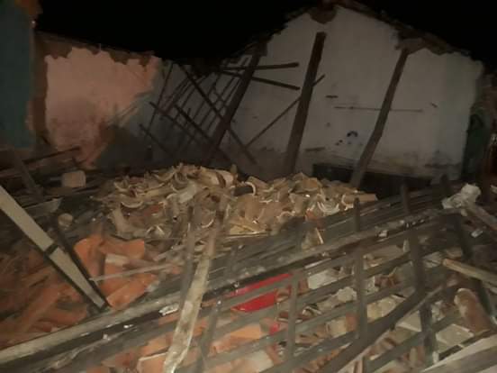 Barras PI: Desabamento no bairro de Fátima só danos materiais 