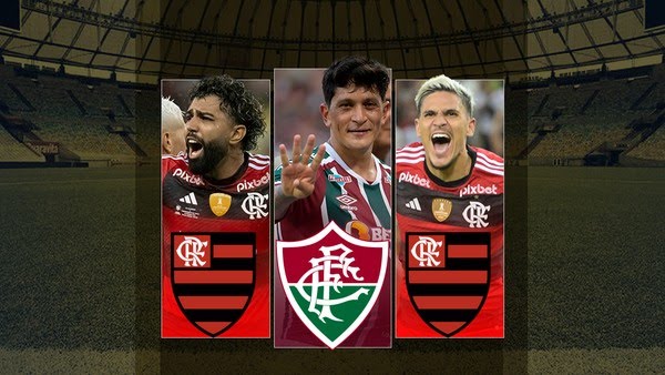 Gabigol, Pedro e Cano são os maiores artilheiros do Maracanã desde 2020 — Foto: Editoria de arte/ge