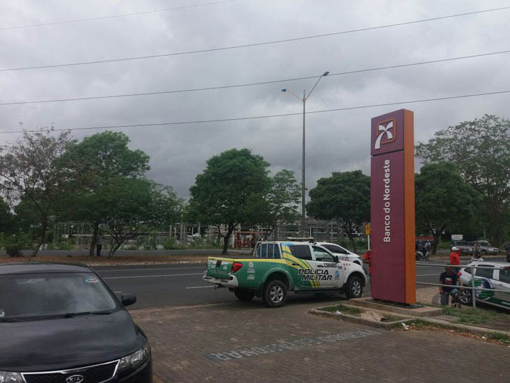 Agência do Banco do Nordeste é alvo de criminosos 