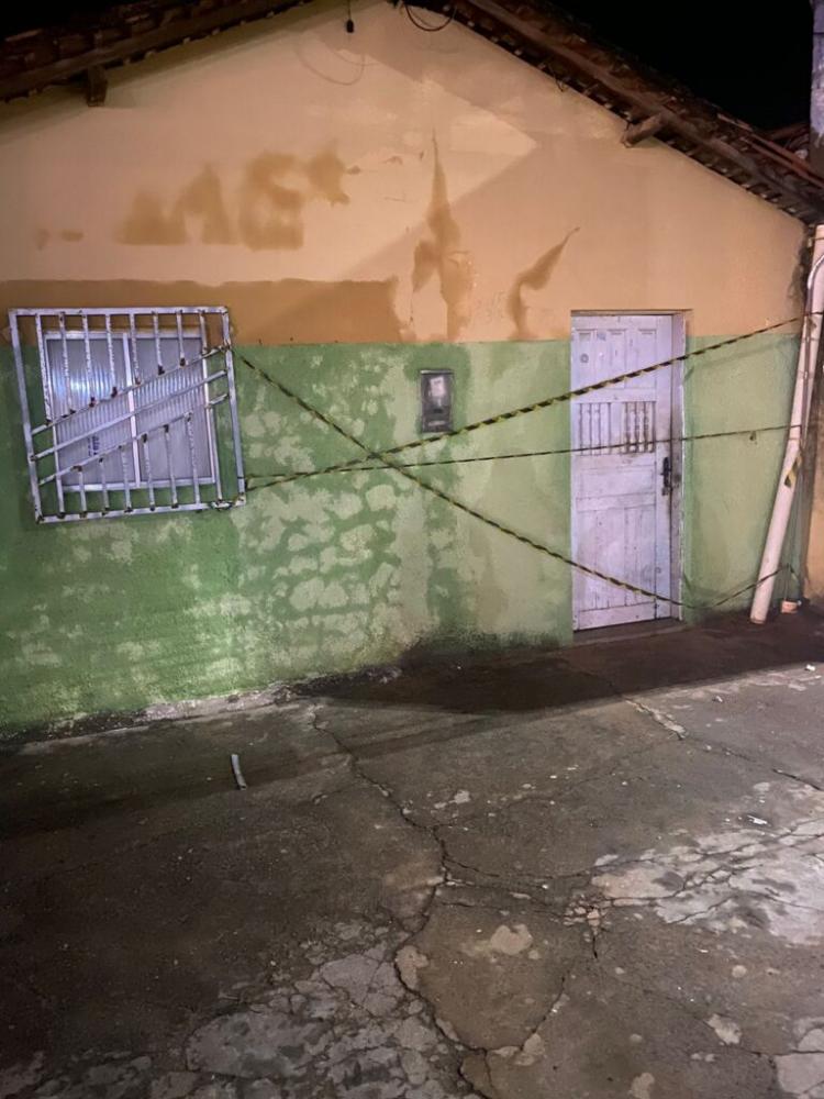 Casa onde a criança que morre com sinais de espacamento vivia em Uruçui – Foto: arquivo pessoal