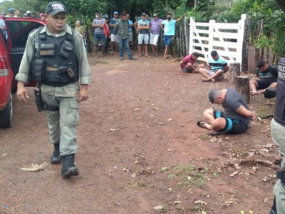 Polícia prende em José de Freitas três bandidos após tentar assaltar um banco em União