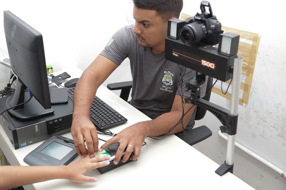 Posto de identificação (Foto: Ascom)