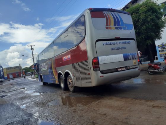 COVID-19: Passageiros de outros Estados continuam a desembarcar perto da rodoviária de Barras PI 