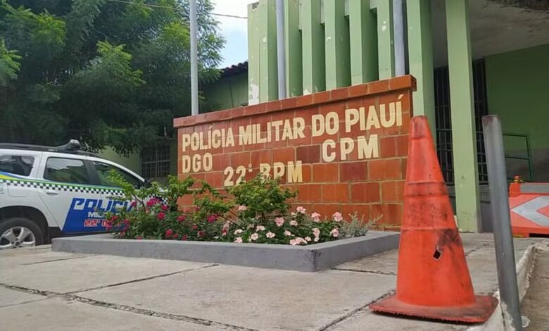 Sede do 22º Batalhão de Polícia Militar, na Zona Sul de Teresina — Foto: Andrê Nascimento/ g1 Piauí