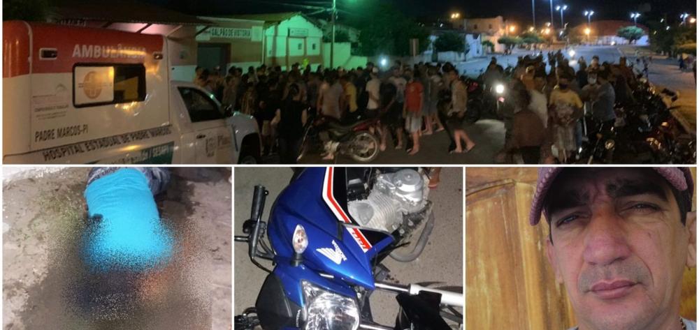 Homem é assassinado a tiros no centro de Padre Marcos